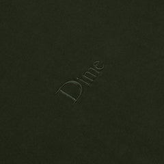 Dime Men Classic Small Logo T-Shirt Forest Green