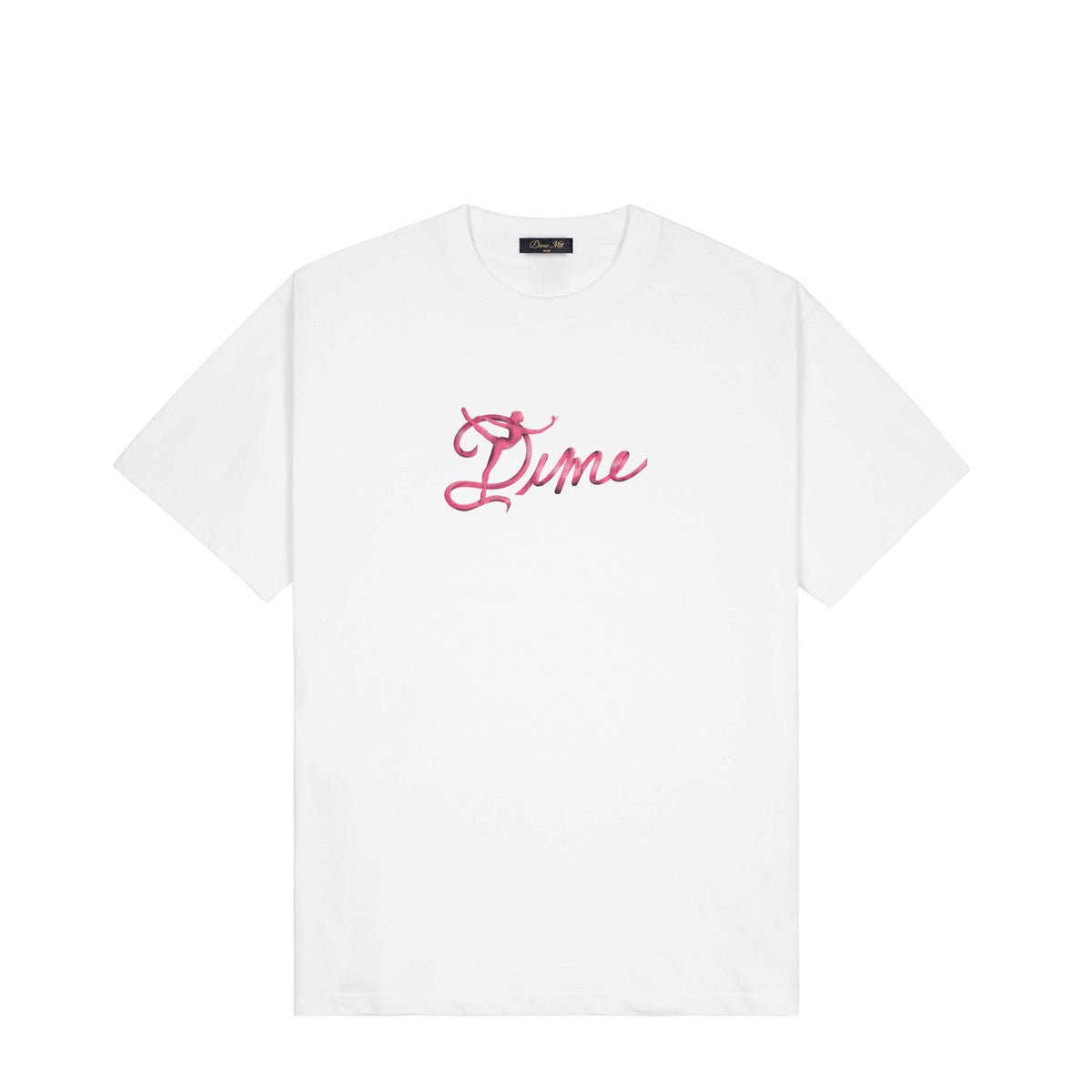 Dime Satin T-Shirt White