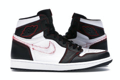 Air Jordan 1 Retro High Defiant White Black Gym Red
