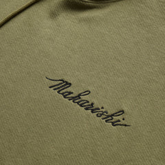 Maharishi Men Dragon Bamboo Hooded Sweater Olive