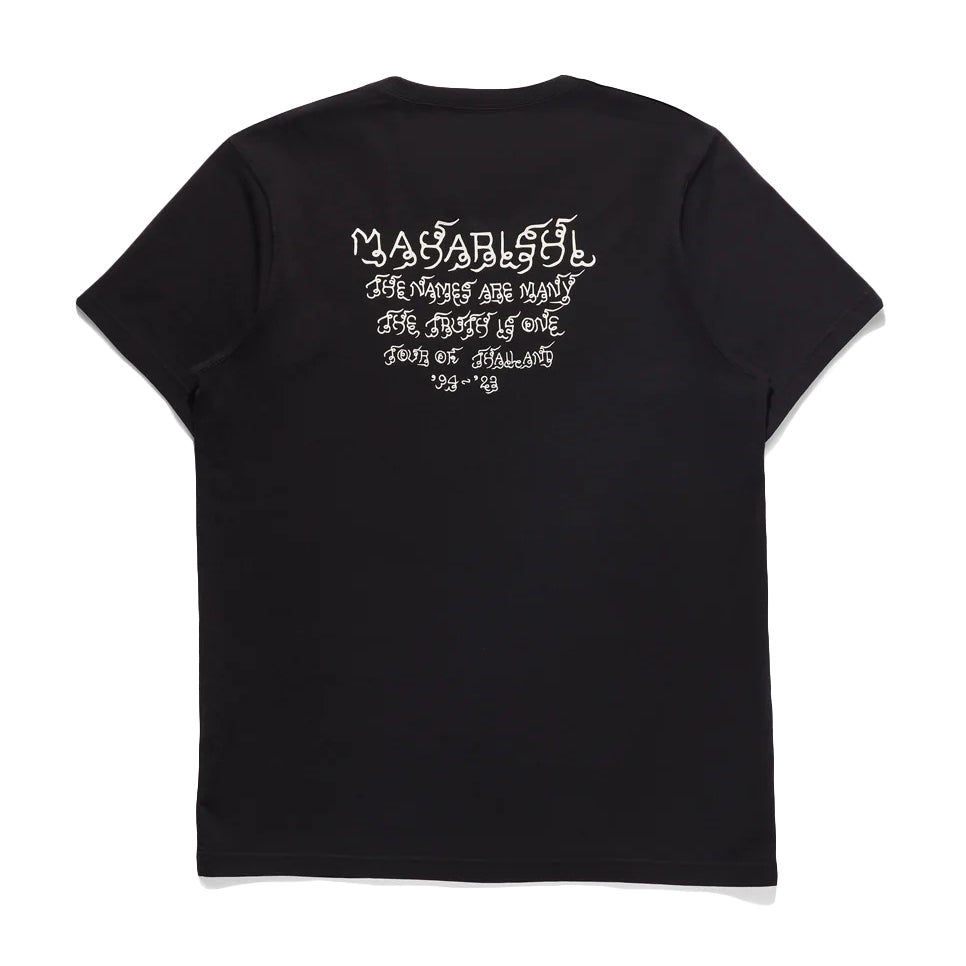 Maharishi Men Thai Script T-Shirt Black M1018-BLK