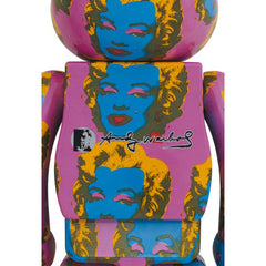 Medicom Japan Andy Warhols Marilyn Monroe 2 1000% Bearbrick MAR218926I