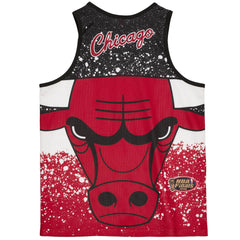 Mitchell & Ness NBA Chicago Bulls Jumbotron Tank Red MSTKAJ19070CBUR