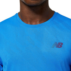 New Balance Q Speed Jacquard Short Sleeve Mens Running Shirt