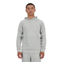 New Balance Men Tech Knit Hoodie Athletic Grey MT41139-AG