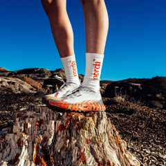 Norda Unisex Retro Sock Cream