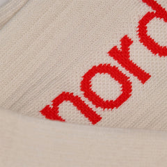 Norda Unisex Retro Sock Cream