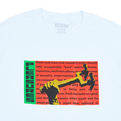 Pleasures Men Hammered T-Shirt White W038-WHT