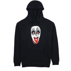 Pleasures Men Mouth Hoodie Black