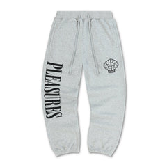 Pleasures Men Nerd Sweatpants Heather Grey