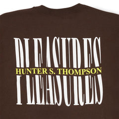 Pleasures Men No Smoking T-Shirt Brown