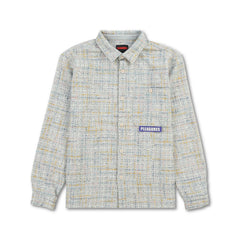 Pleasures Men Periodic Work Shirt Grey