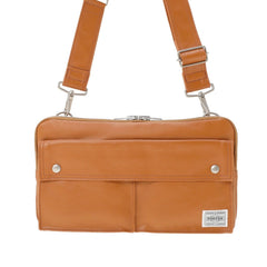 Porter Free Style Shoulder Bag Camel