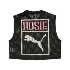 Puma x Rosé Relaxed Mesh Top