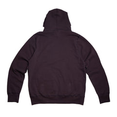 Raised By Wolves Collegiate Two-Pocket Snap Hoodie Chocolate
