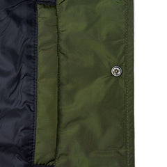 Reigning Champ Men Econyl Satin Nylon Stadium Jacket Fatigue RC-4288-FTG