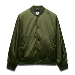 Reigning Champ Men Econyl Satin Nylon Stadium Jacket Fatigue RC-4288-FTG