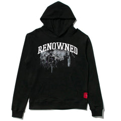Renowned Wolves In Paradise Hoody Black Men RD126